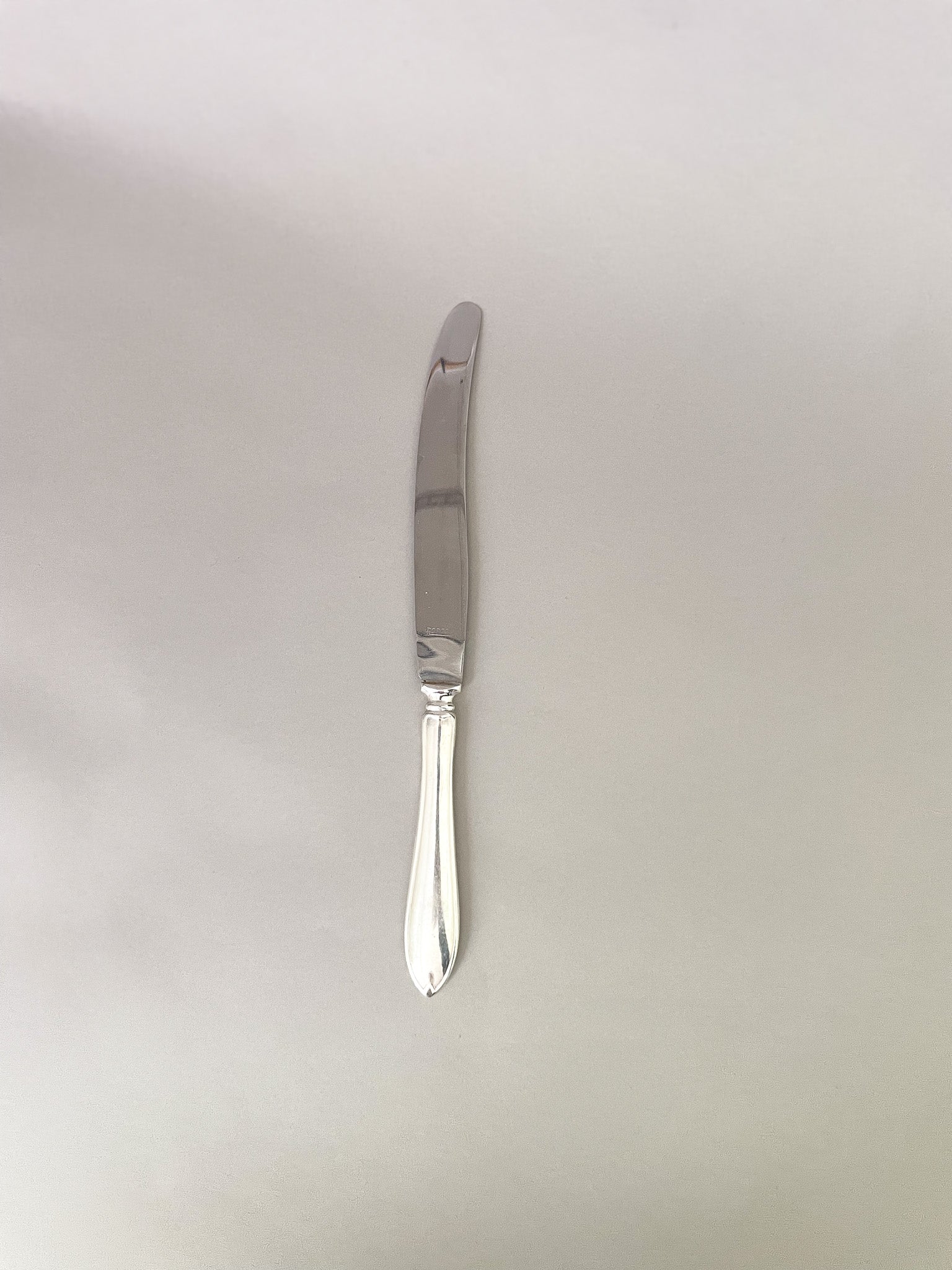 Posrebrzany nóż obiadowy no.2