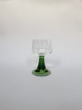 Kieliszek z zieloną nóżką no.23