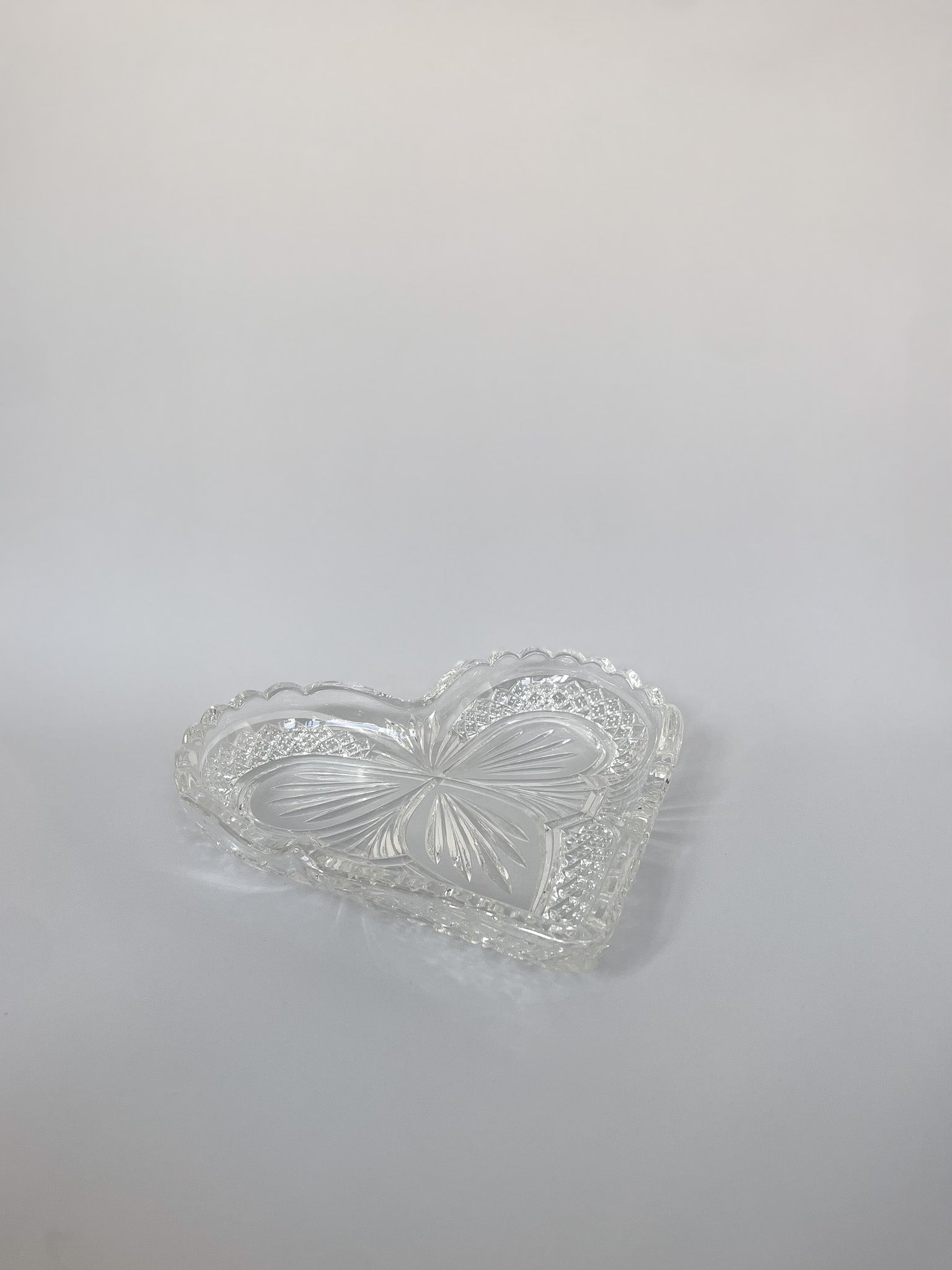 Kryształowa misa serce no.16