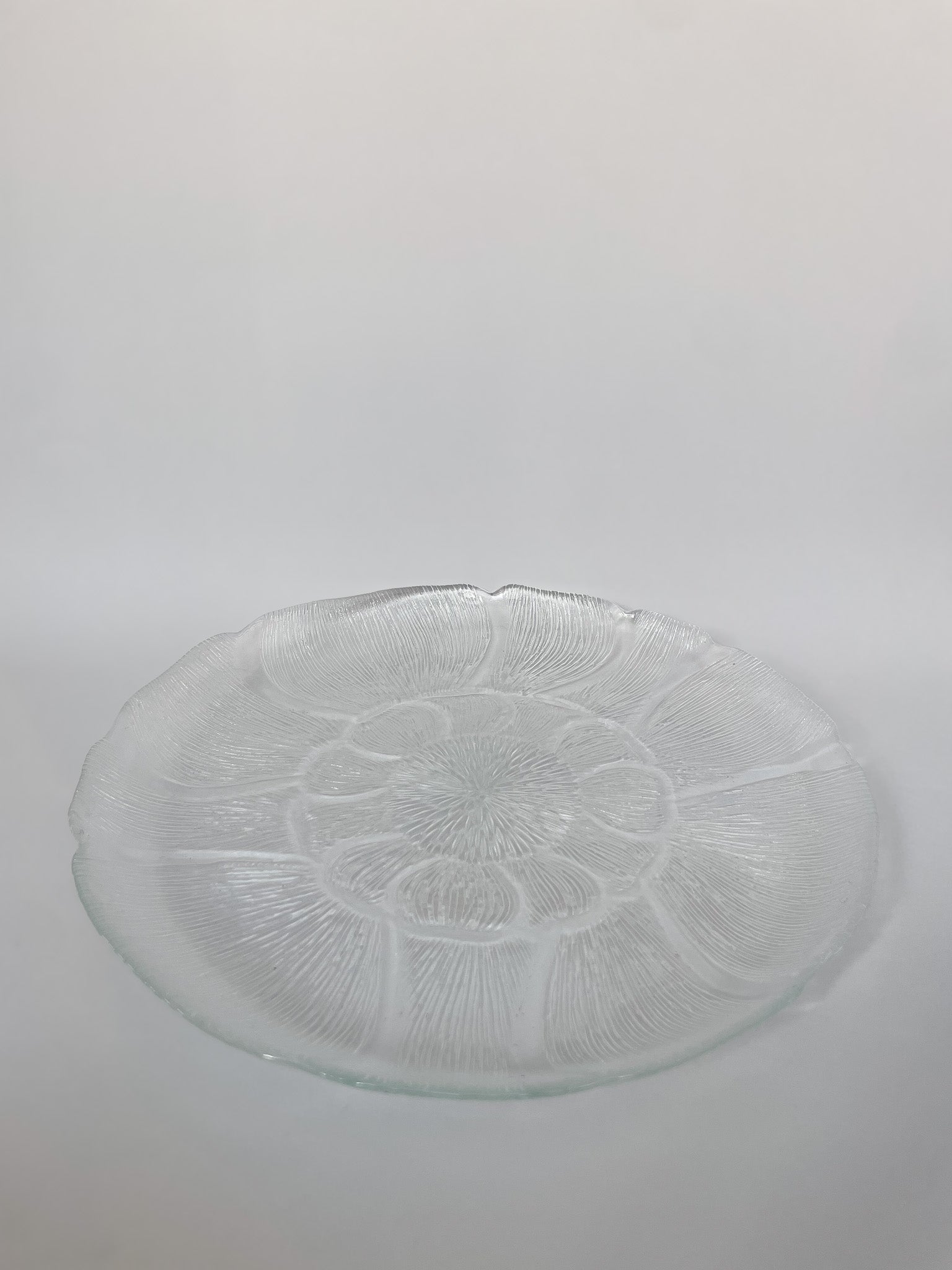 Talerz obiadowy szklany no.5