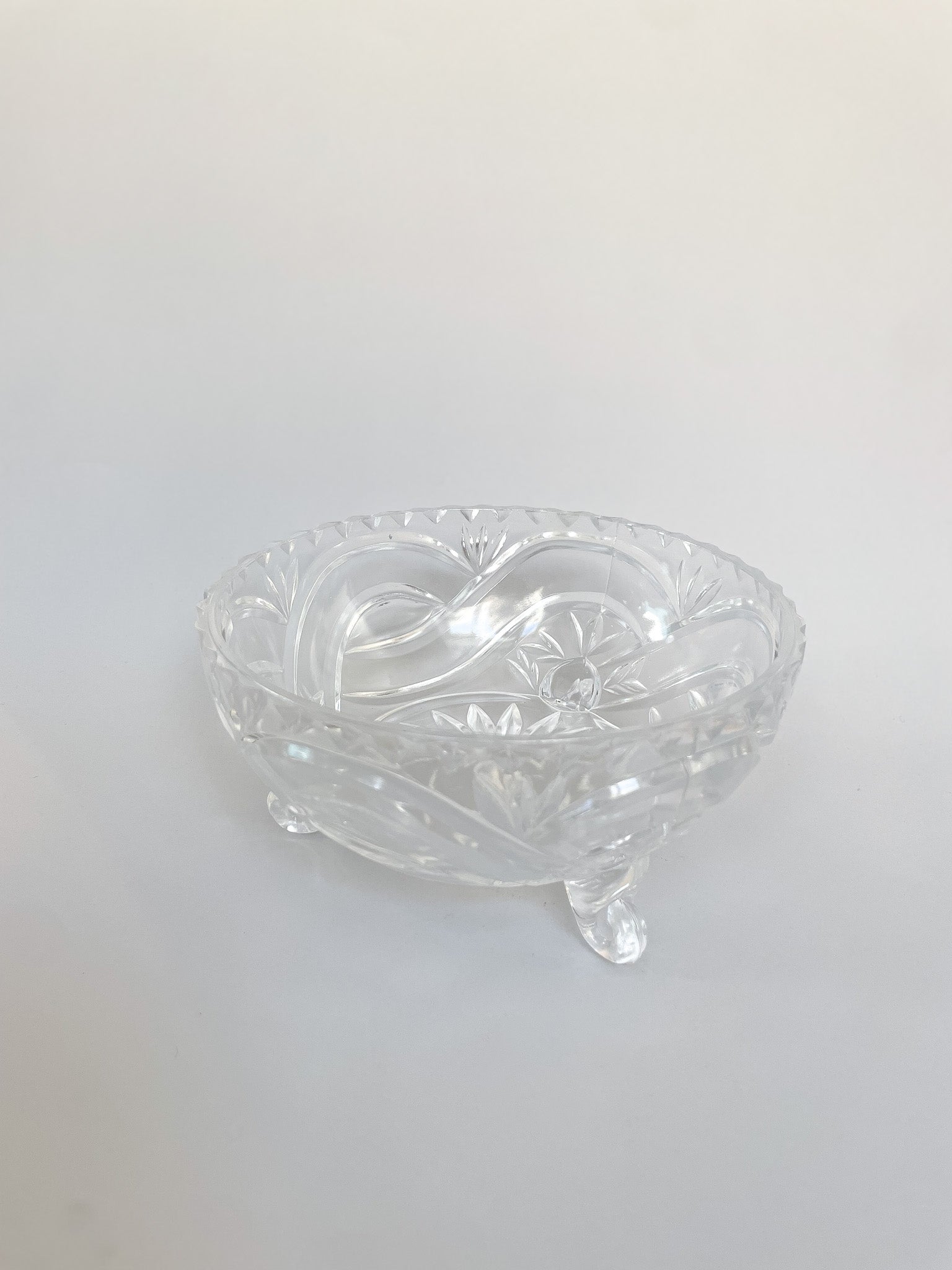 Kryształowa misa na nóżkach no.29
